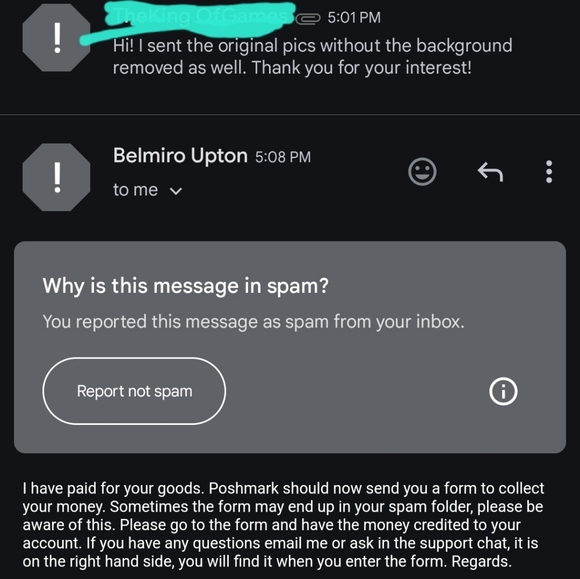 **SCAMMER ALERT** - Picture 3 of 3